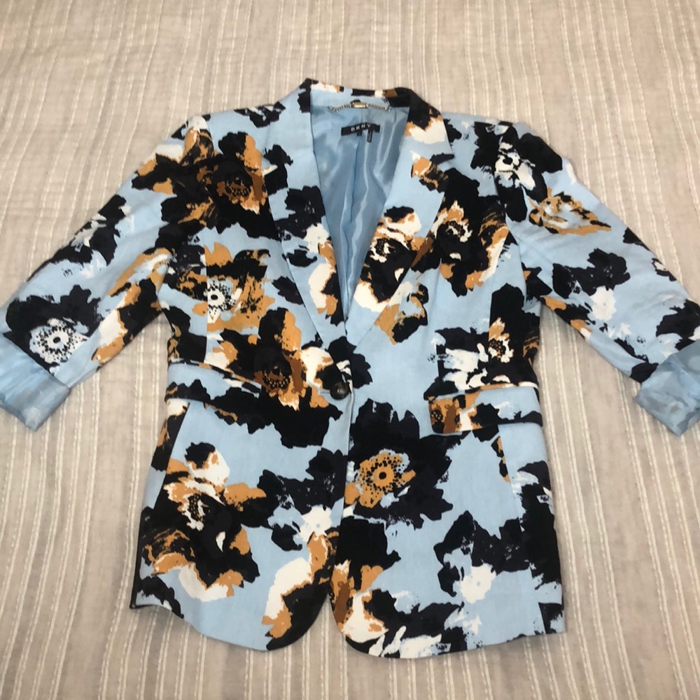 DKNY Floral Blazer